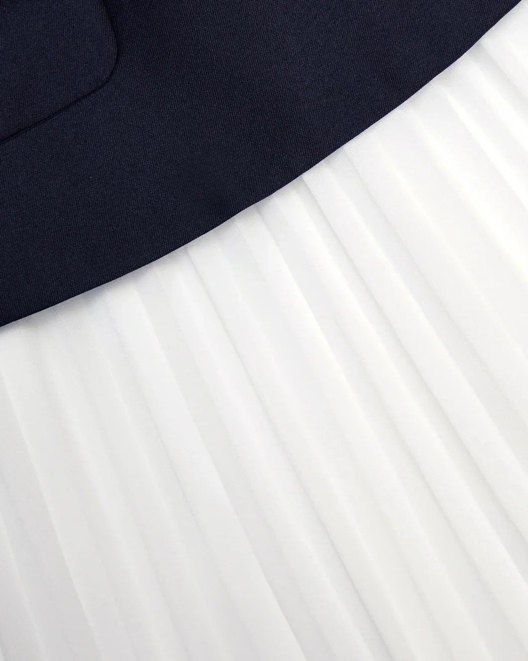 NAVY TAFFETA MIDI DRESS - 6