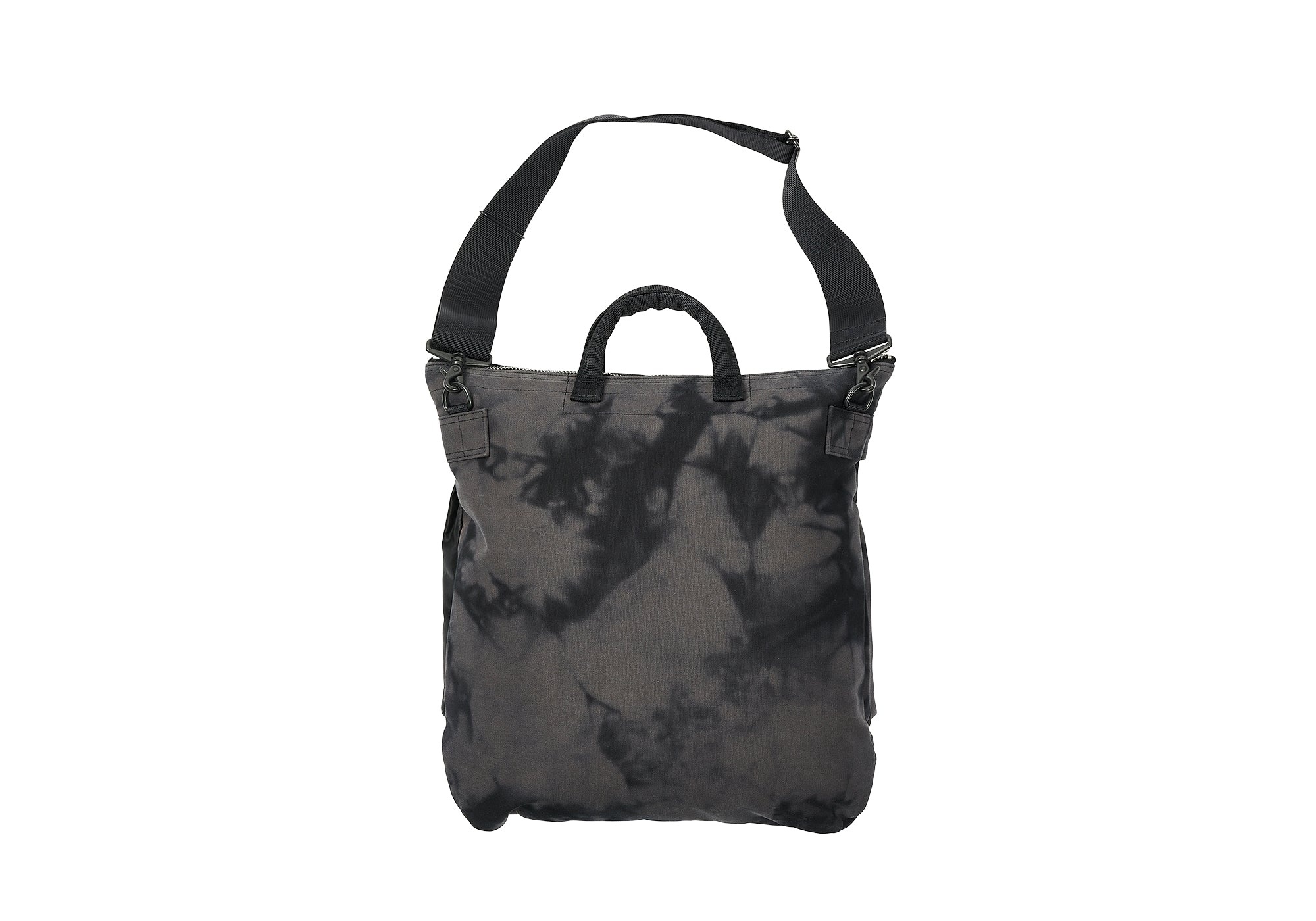 PALACE PORTER 2WAY HELMET BAG BLACK WAVE DYE - 3