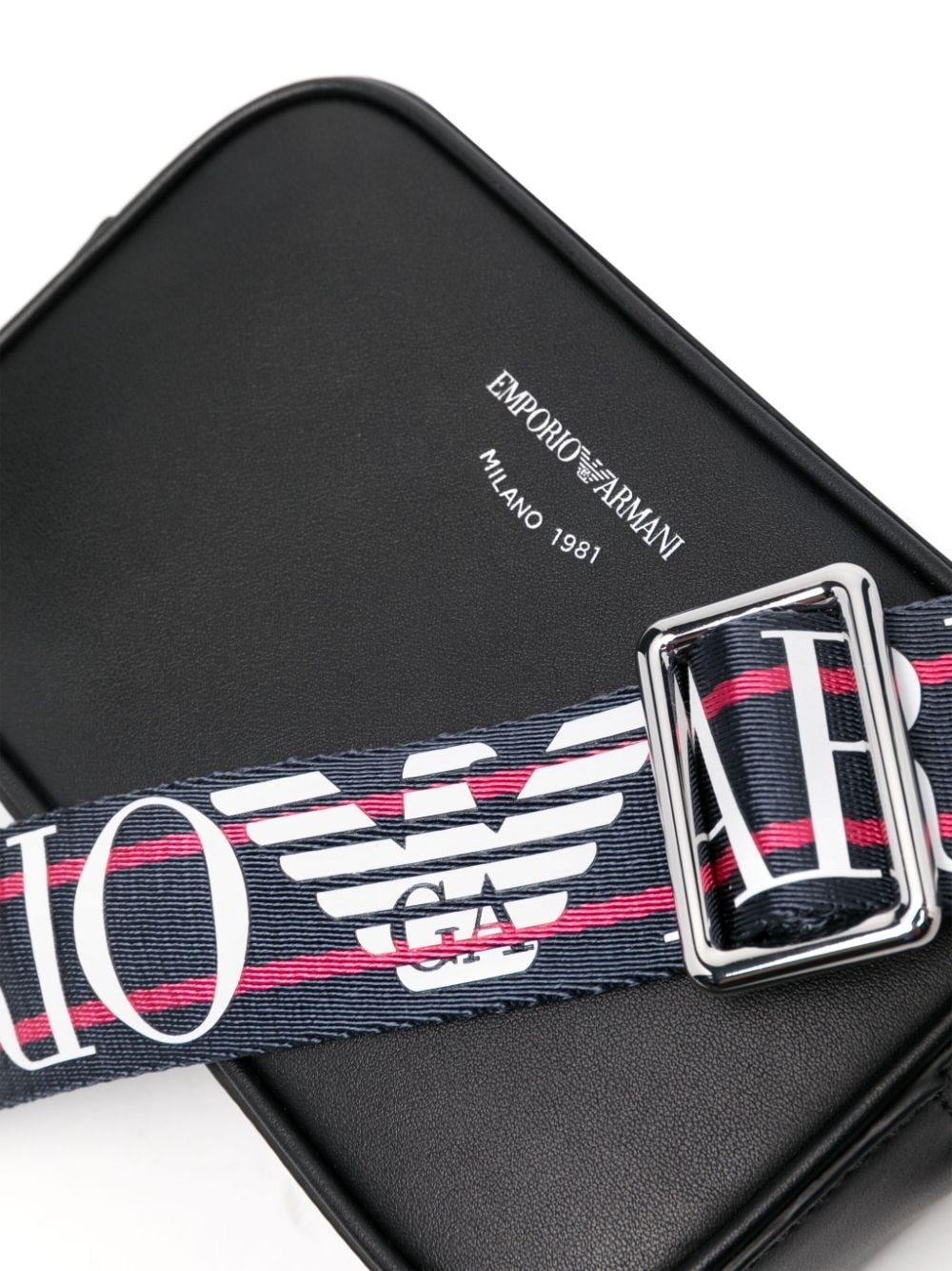 logo-debossed crossbody bag - 4