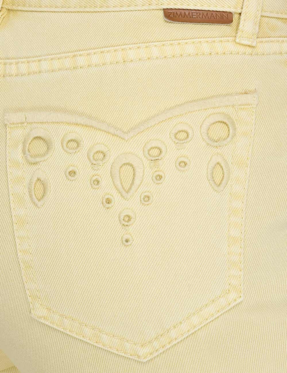 CLOVER SCALLOP STOVEPIPE JEAN - 6