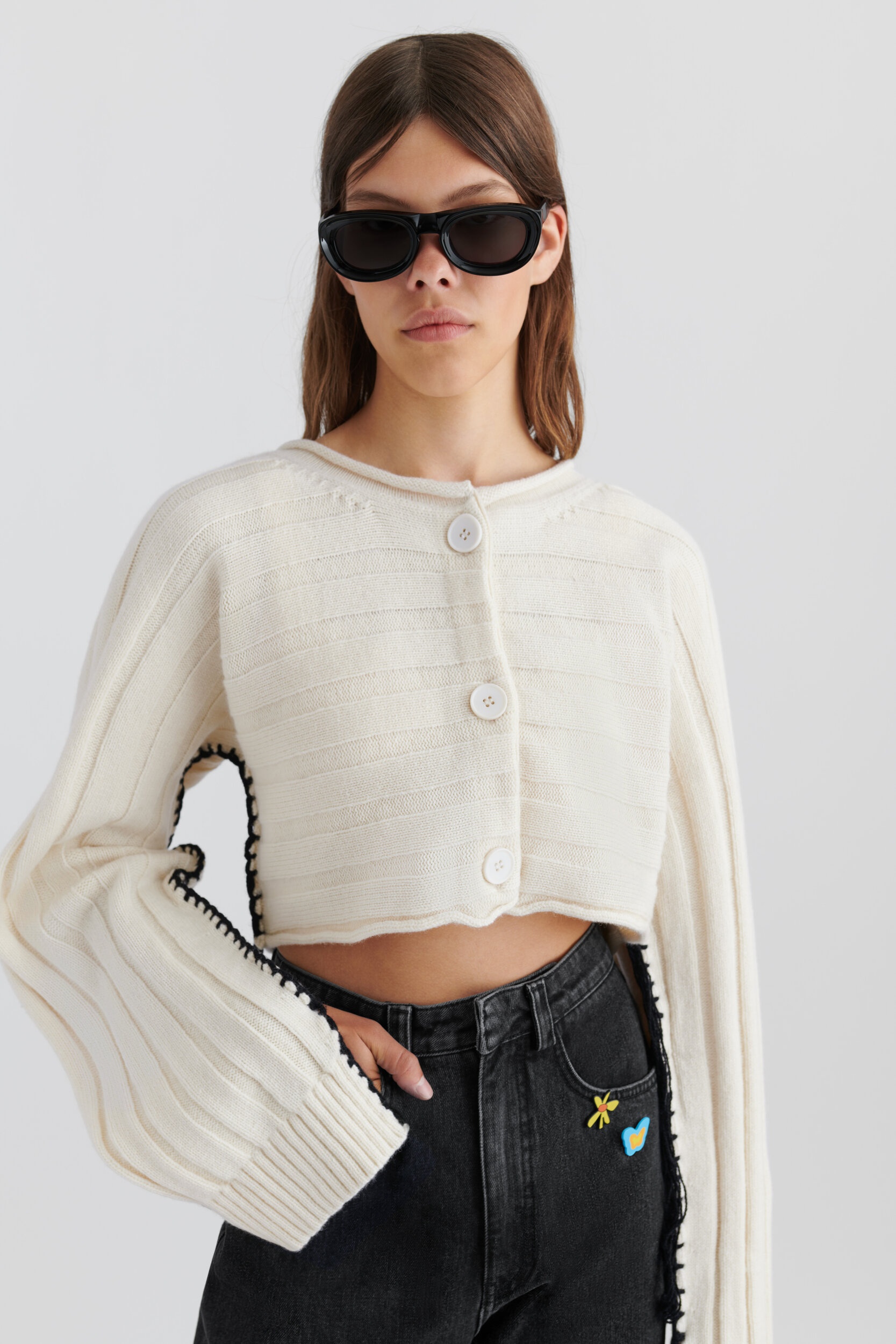 Liberty Cropped Cardigan - 5