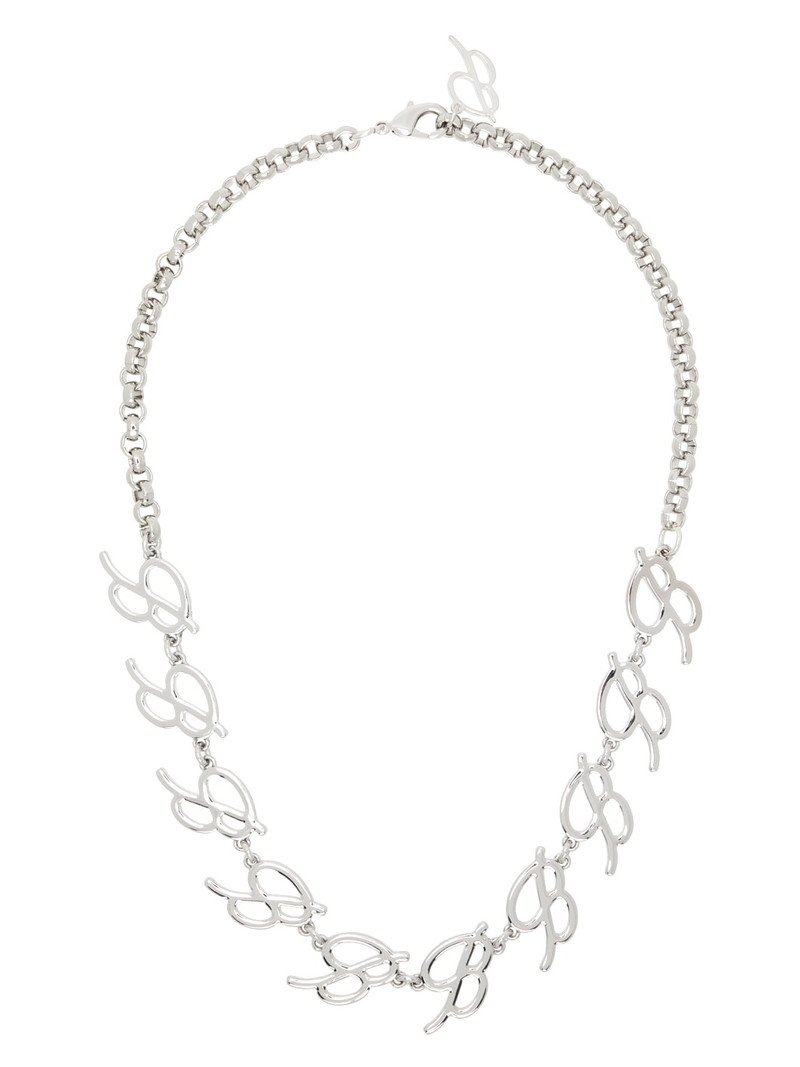 Silver Collana B Choker 1