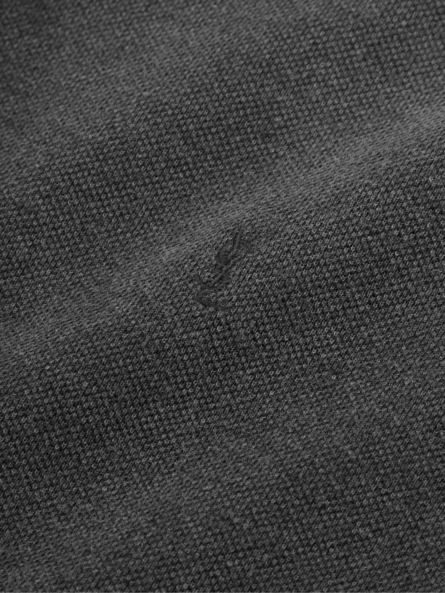 Logo-Embroidered Cotton-Piqué Polo Shirt - 3