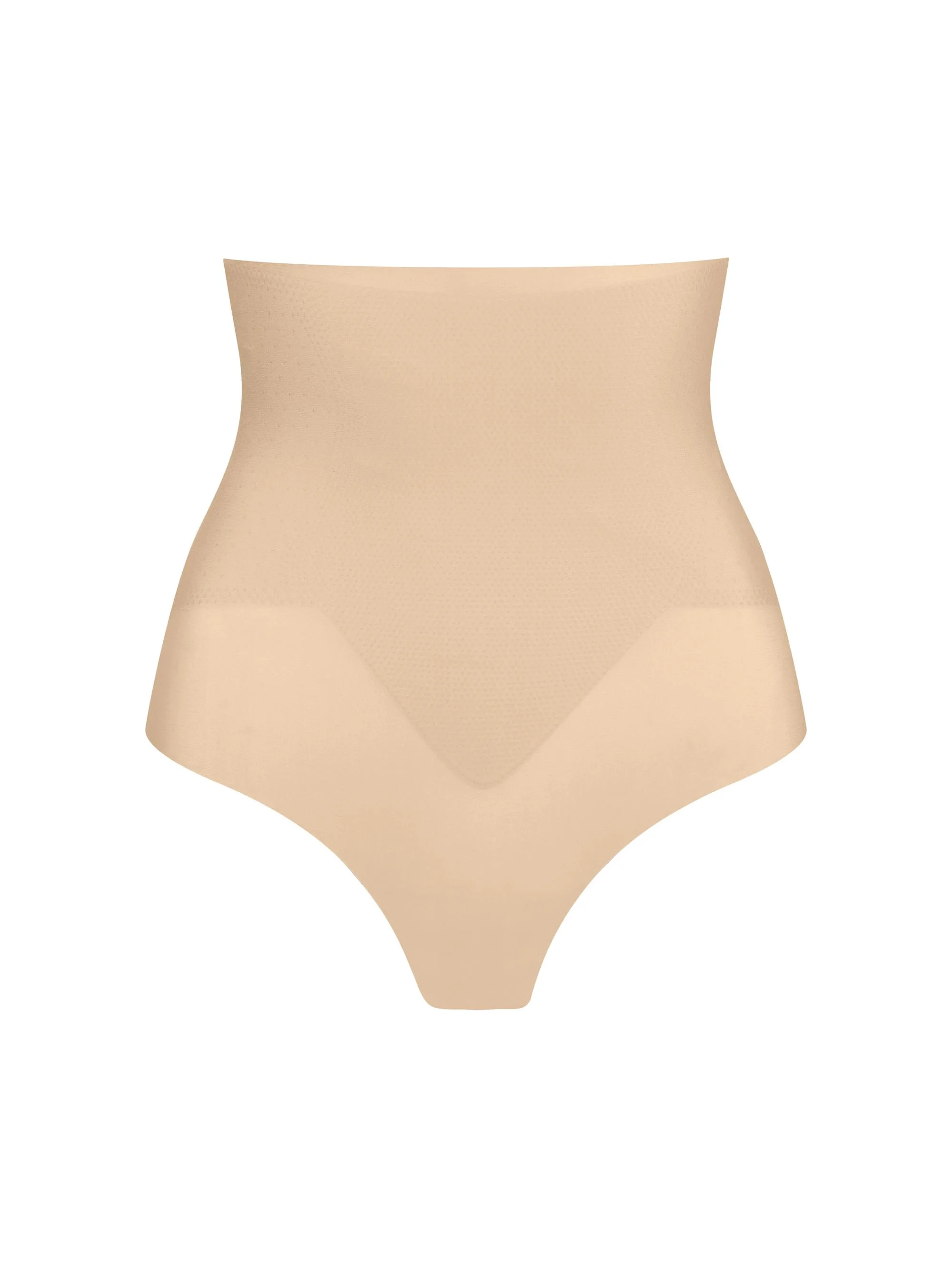 Women's Zone Smoothing High-Waisted Brief - Beige - 1