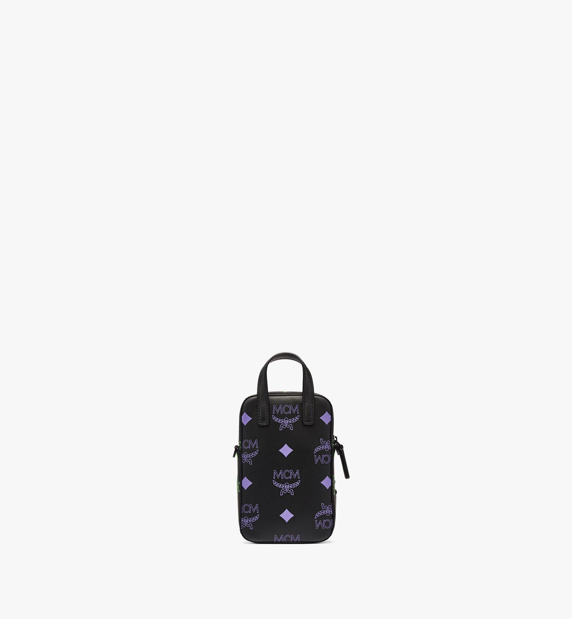 MCM Tech Crossbody in Color Splash Logo Leather - 5