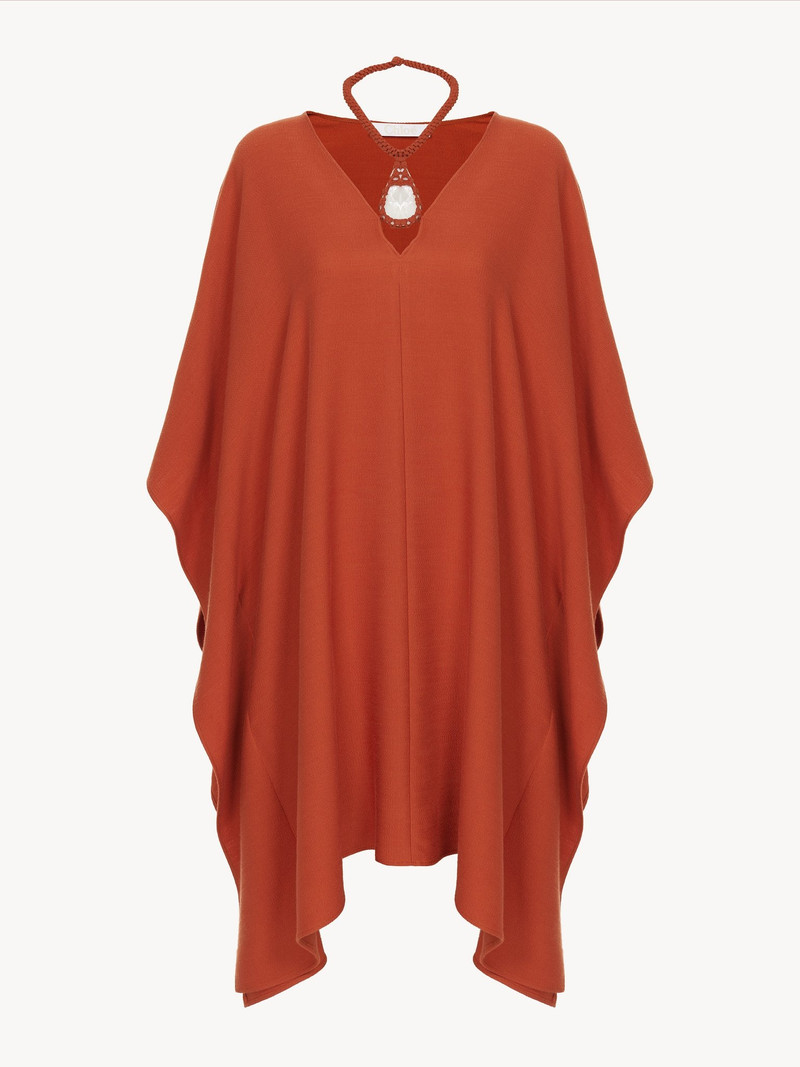 CAFTAN-INSPIRED SHORT DRESS 4