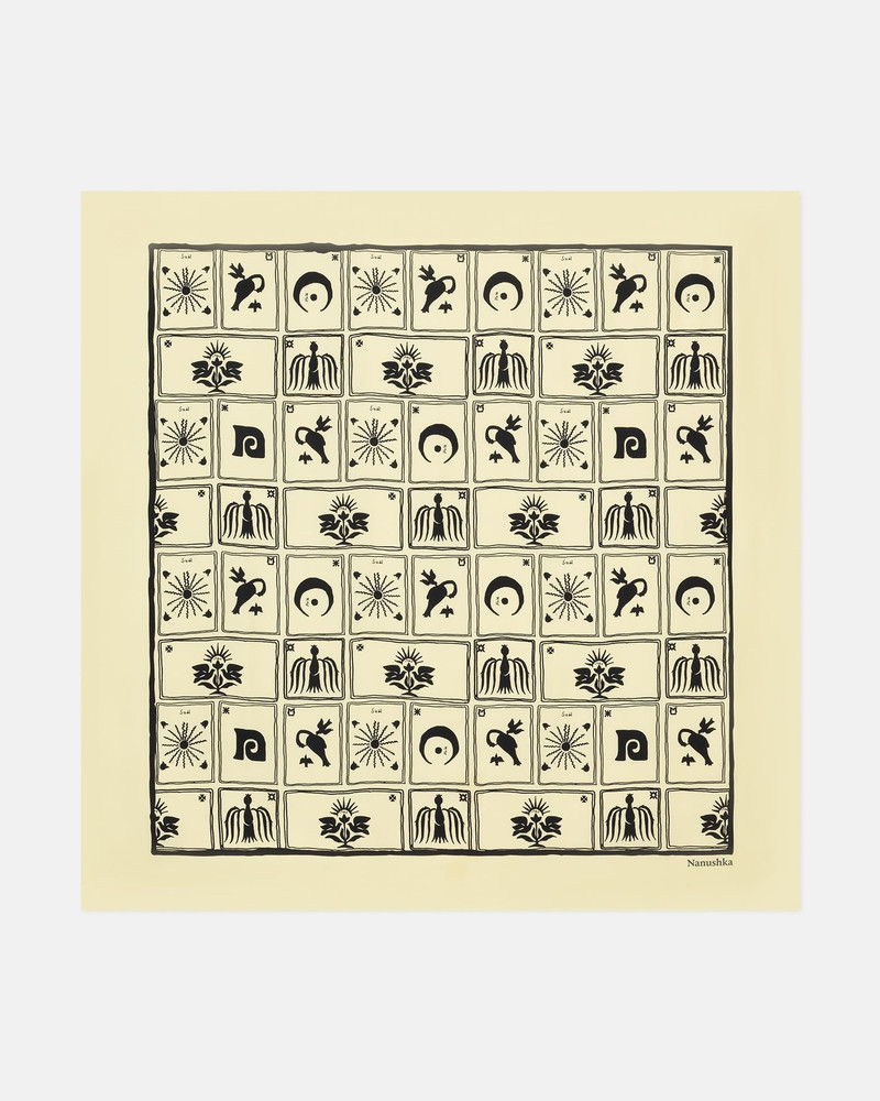 Printed Silk Scarf 1