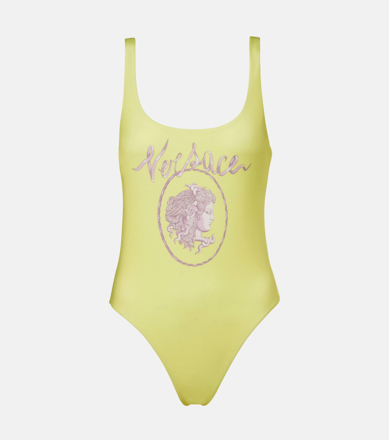 Medusa printed swimsuit 1