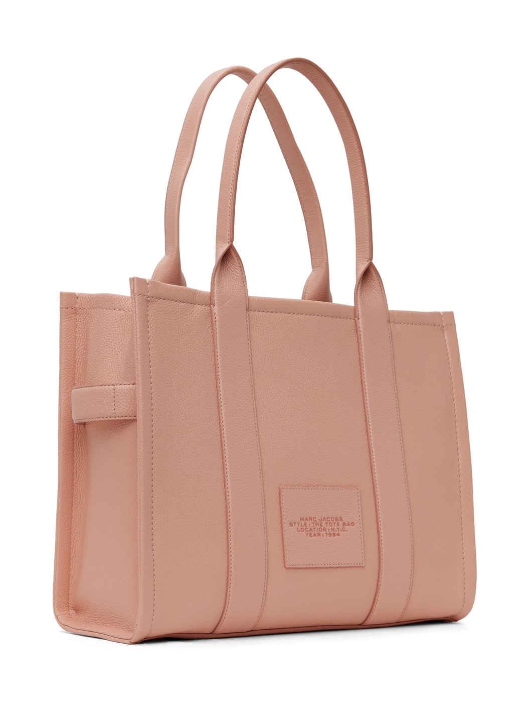 Pink Large 'The Leather' Tote - 3