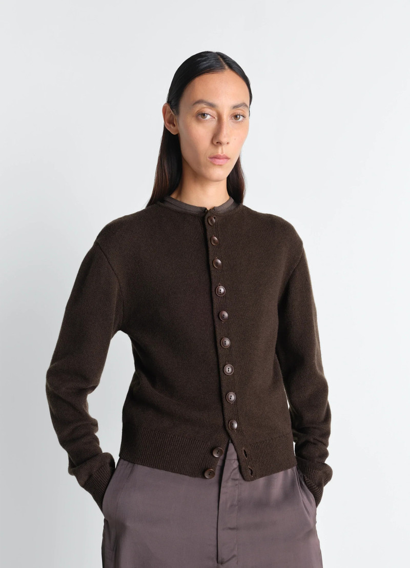 Lemaire REVERSIBLE BUTTONED SWEATER IN CASHMERE WOOL outlook
