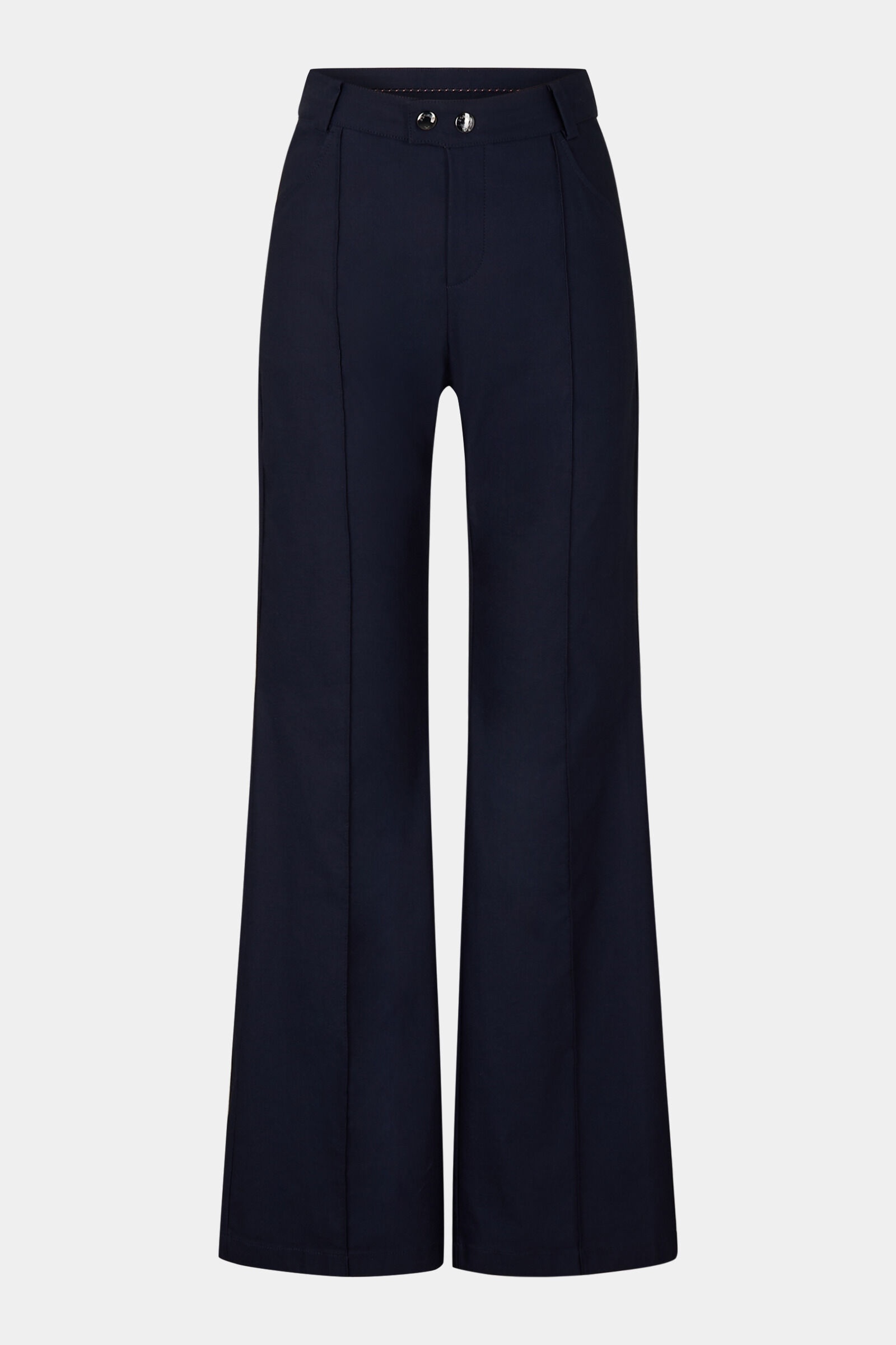Sevina Stretch pants in Navy blue - 1