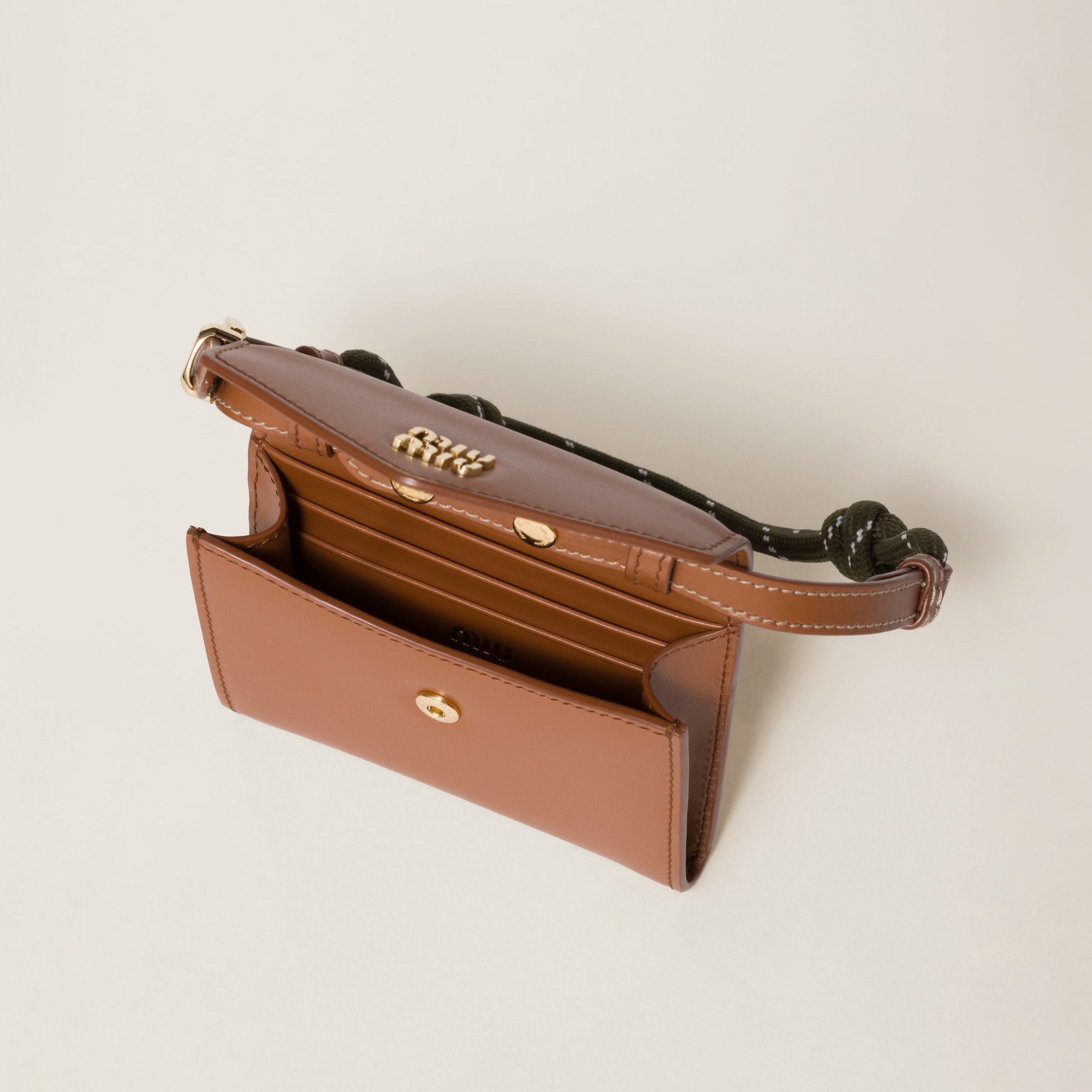 Leather shoulder wallet - 2