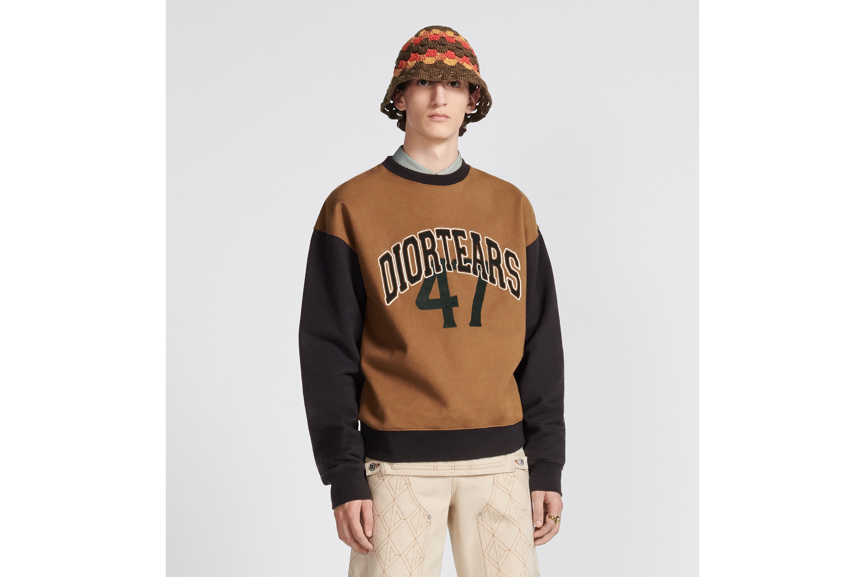 DIOR TEARS Oversized Sweatshirt - 4