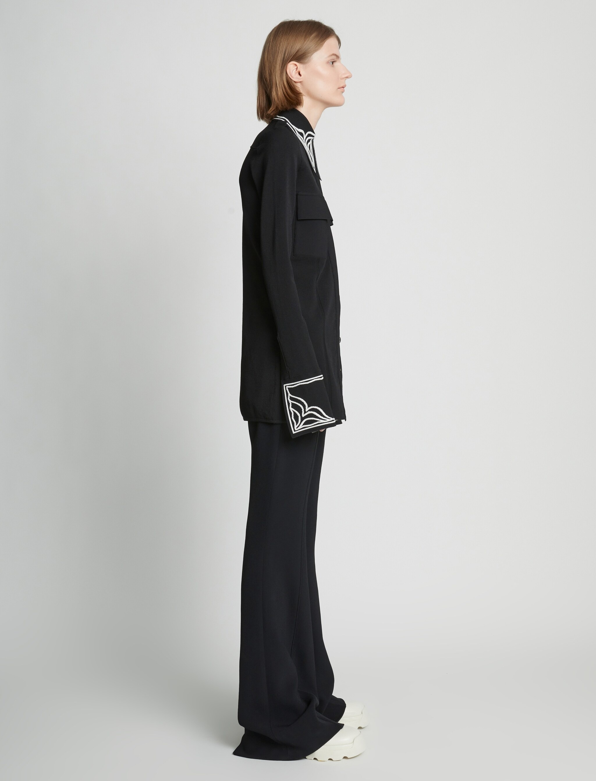 Bi-stretch Crepe Pant - 3