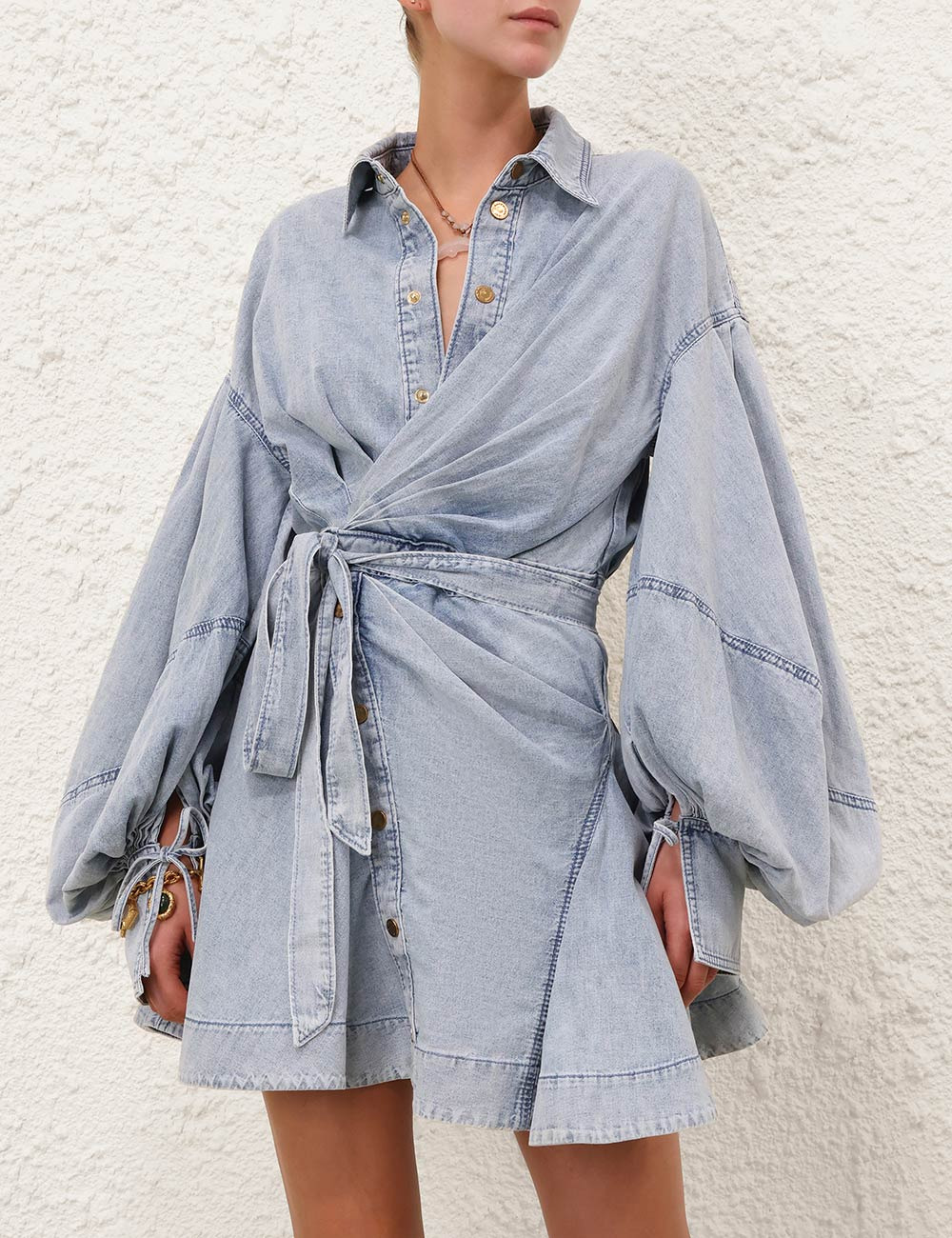 REBELLION DENIM WRAP MINI - 2