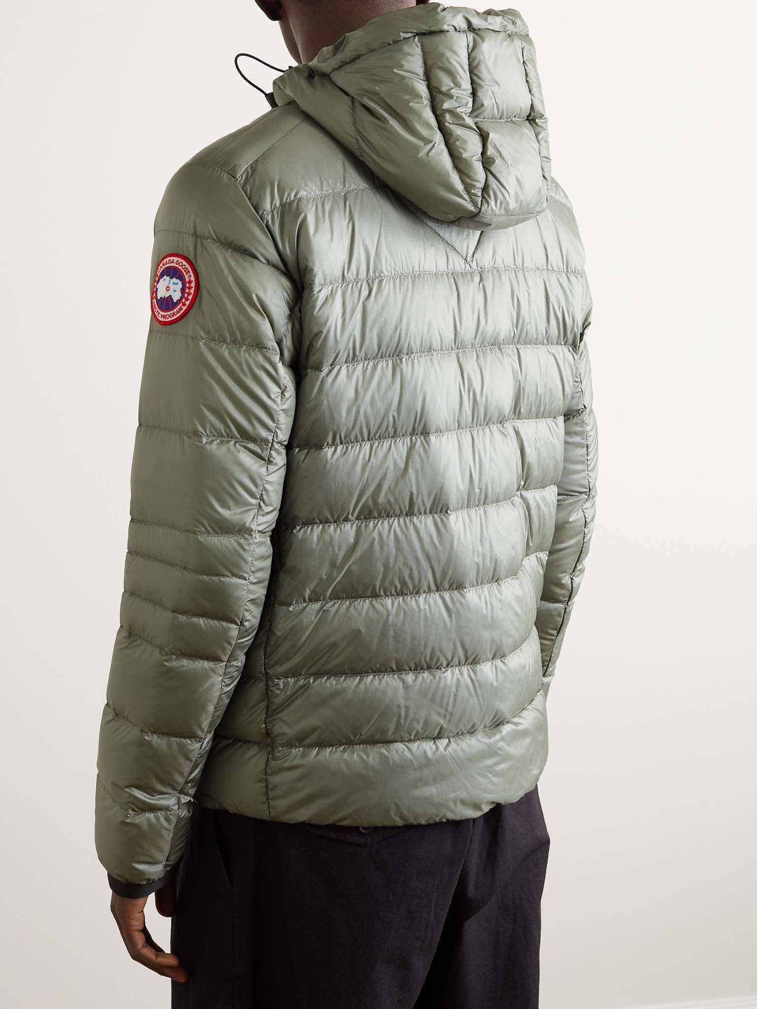 Crofton Slim-Fit Recycled Nylon-Ripstop Hooded Down Jacket - 8