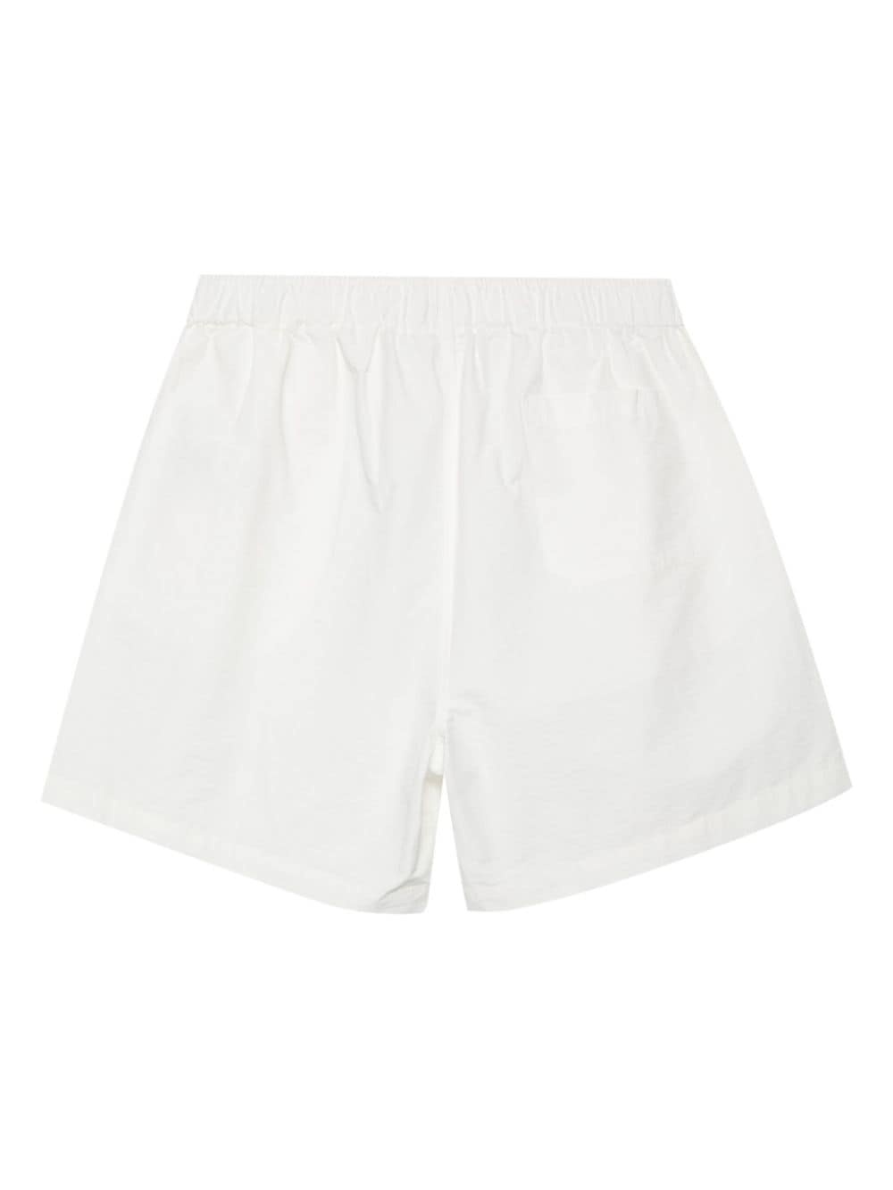 elasticated-waistband ripstop shorts - 2