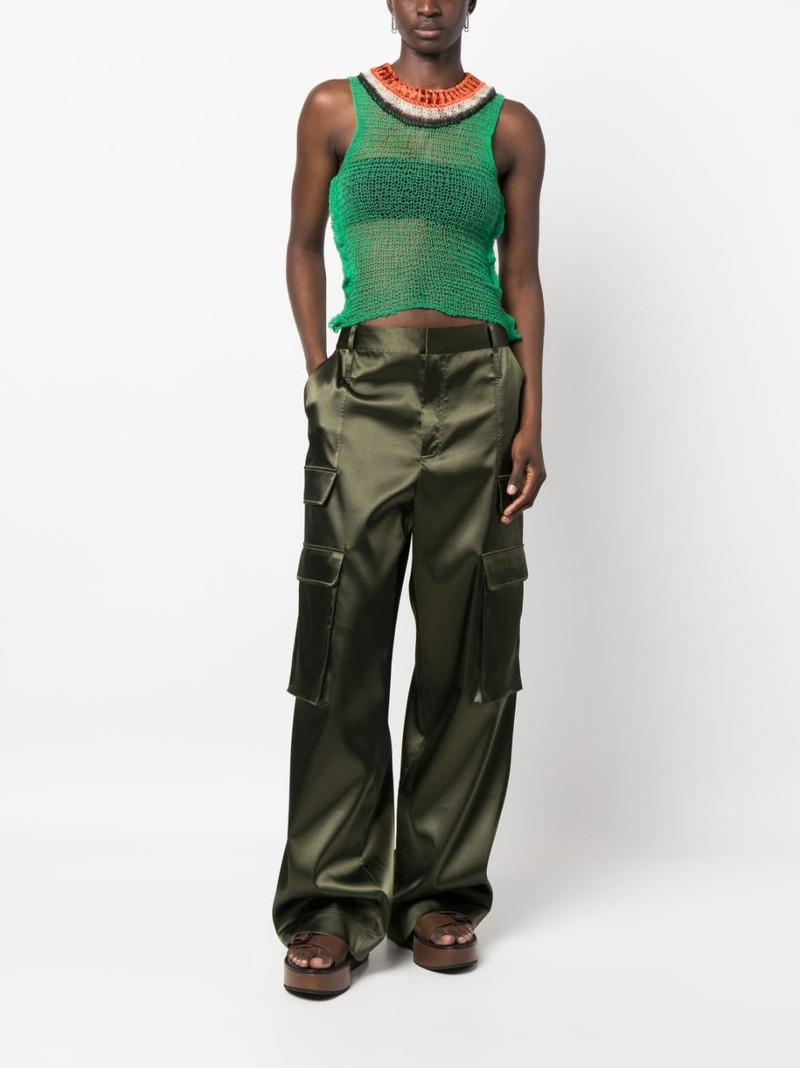 Marni open-back open-knit top outlook