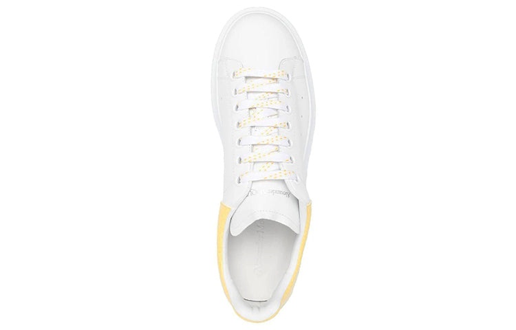 Alexander McQueen Oversized Sneaker 'White Yellow Crocodile' 625162WIBNG9988 - 4