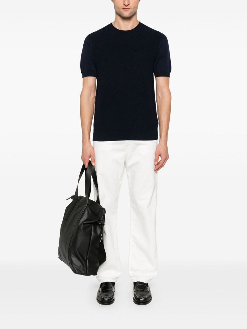 Canali knitted T-shirt outlook
