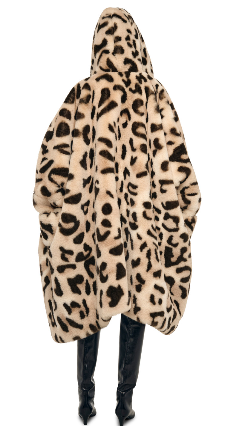 HOODED MODIFIED BLANKET COAT 3