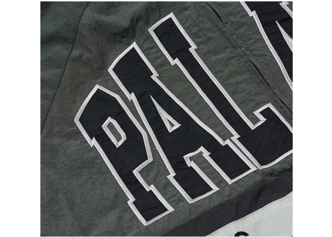 Palace Breakout Half Zip Bomber Black/Silver - 3