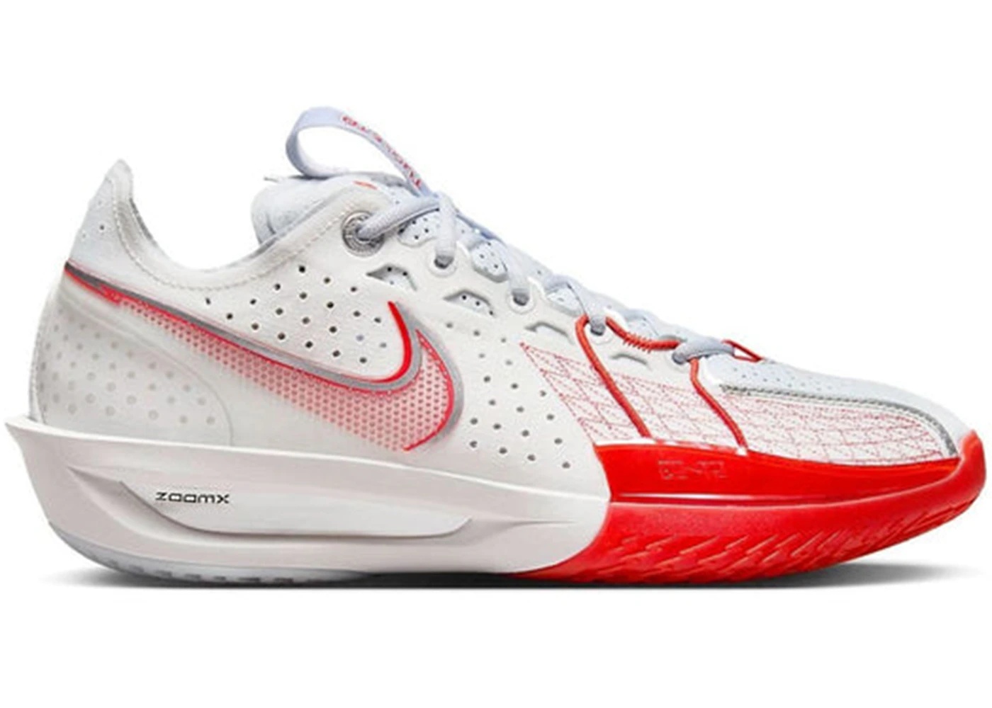 Nike Air Zoom GT Cut 3 White Picante Red - 1