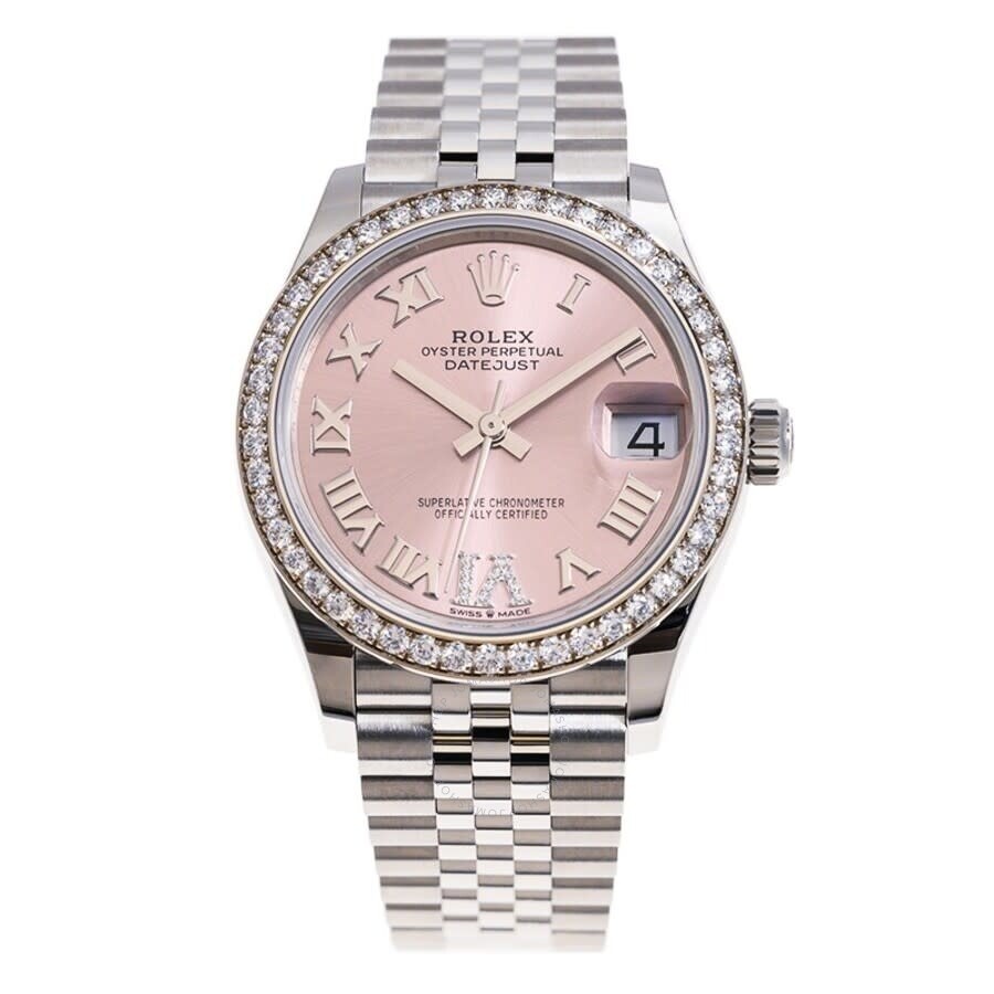 Rolex Datejust 31 Automatic Diamond Pink Dial Ladies Watch 278384PRDJ - 3