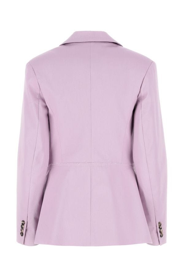ジャケット Jw Anderson Lilac Stretch Cotton Blazer JW Anderson Lilac Stretch Cotton Blazer for Elegant Style
