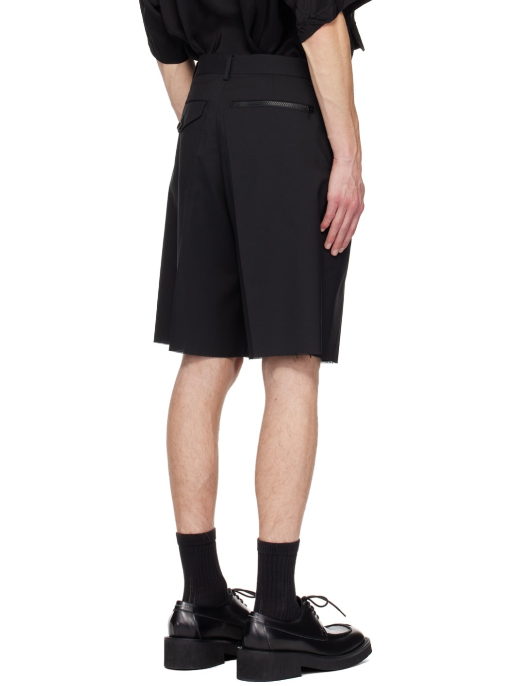 Black O-Ring Shorts - 3