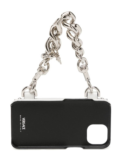 VERSACE Medusa-motif chain iPhone cover outlook