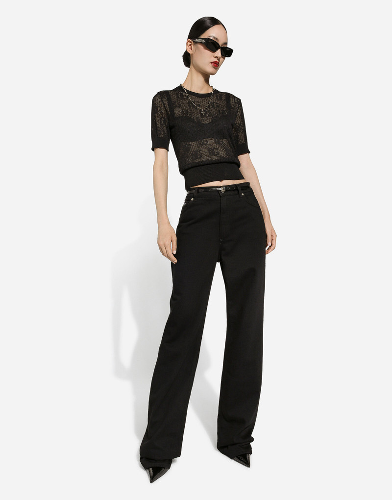 Loose denim jeans 5