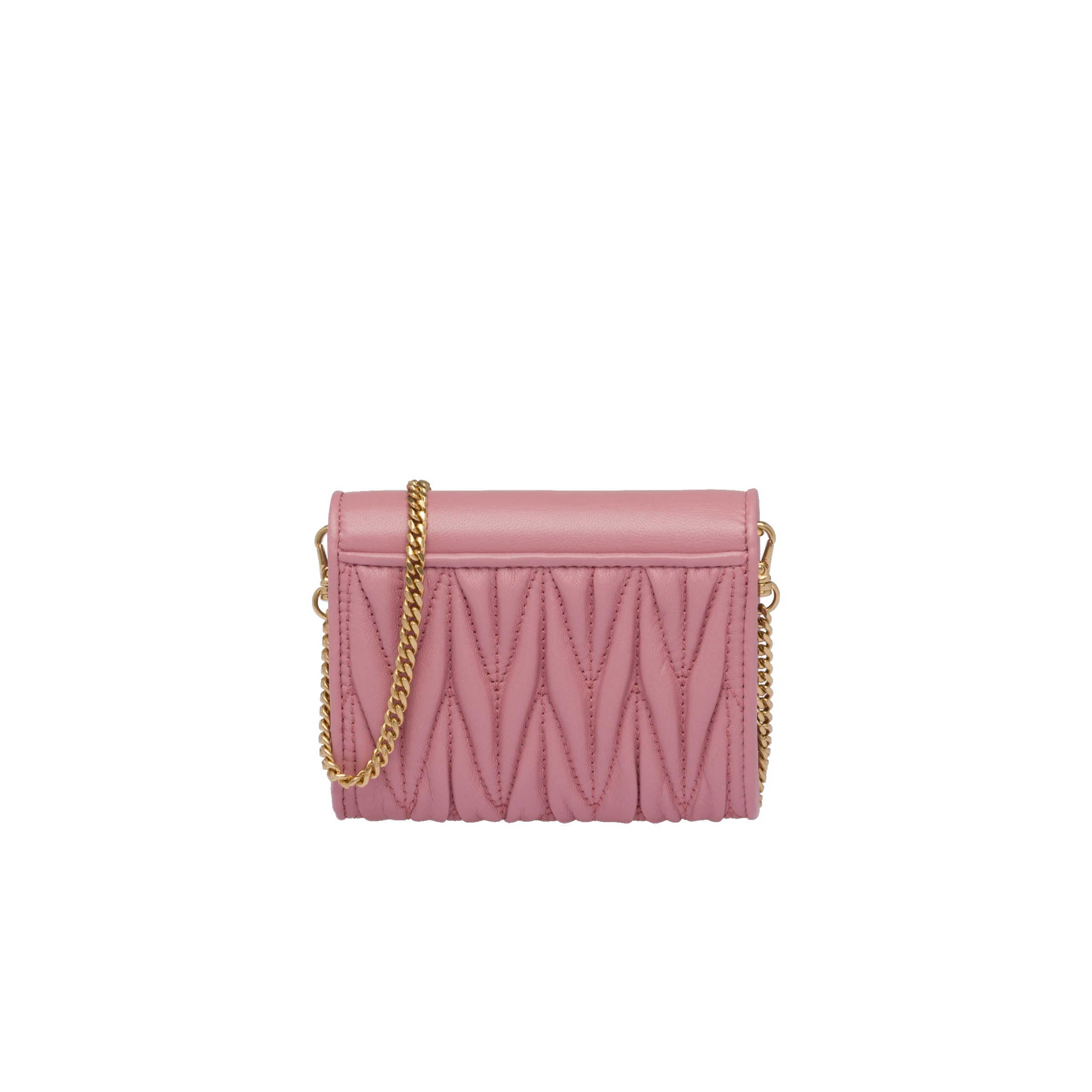 Nappa leather wallet with shoulder strap - 4