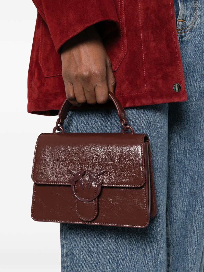 PINKO Love One logo-plaque tote bag outlook