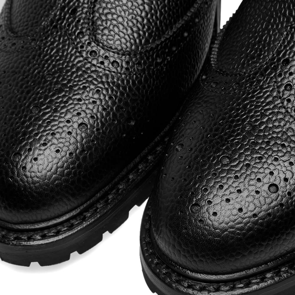 Thom Browne Shearling Lined Classic Wingtip Boot - 4