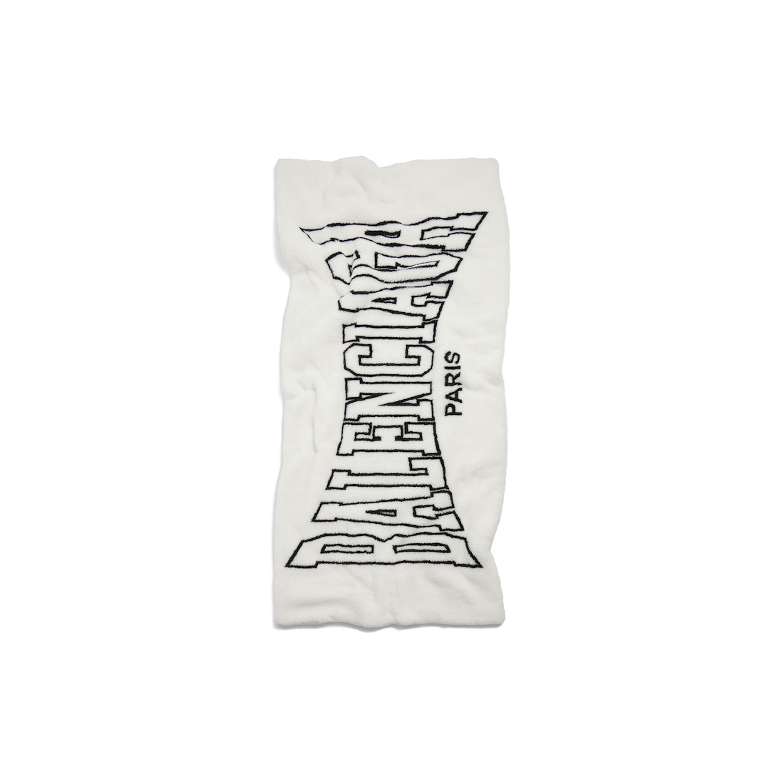 Men's Balenciaga Boxing Padded Stola in White/black - 2