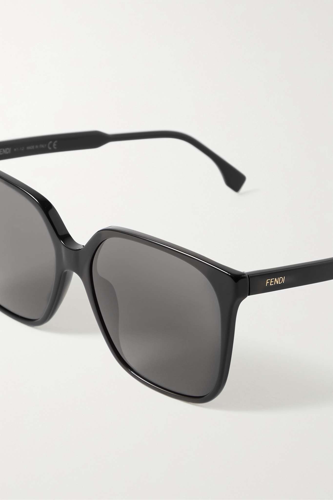 Oversized square-frame acetate sunglasses - 3