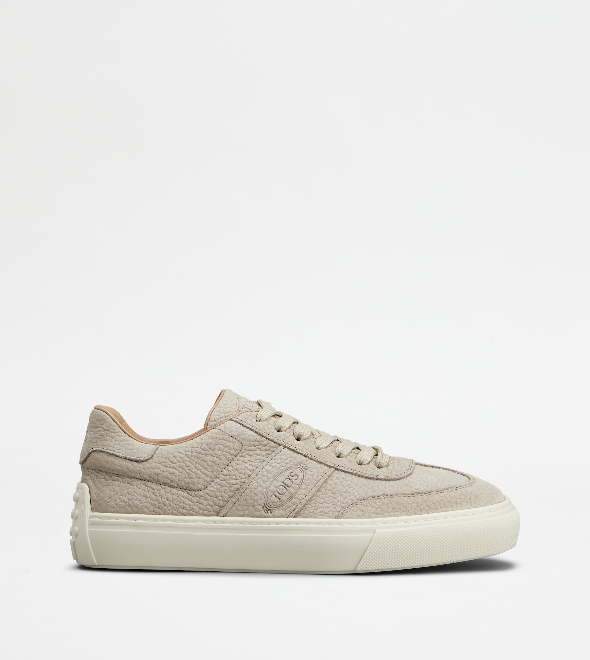 SNEAKERS IN NUBUCK - BEIGE - 1