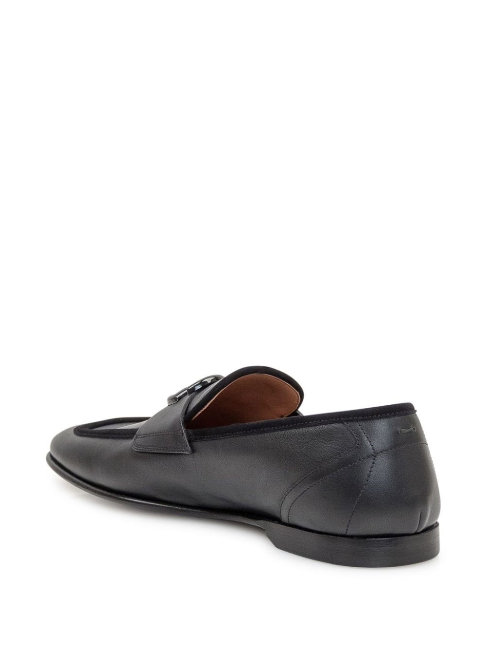 Moccasin with logo plaque - 3