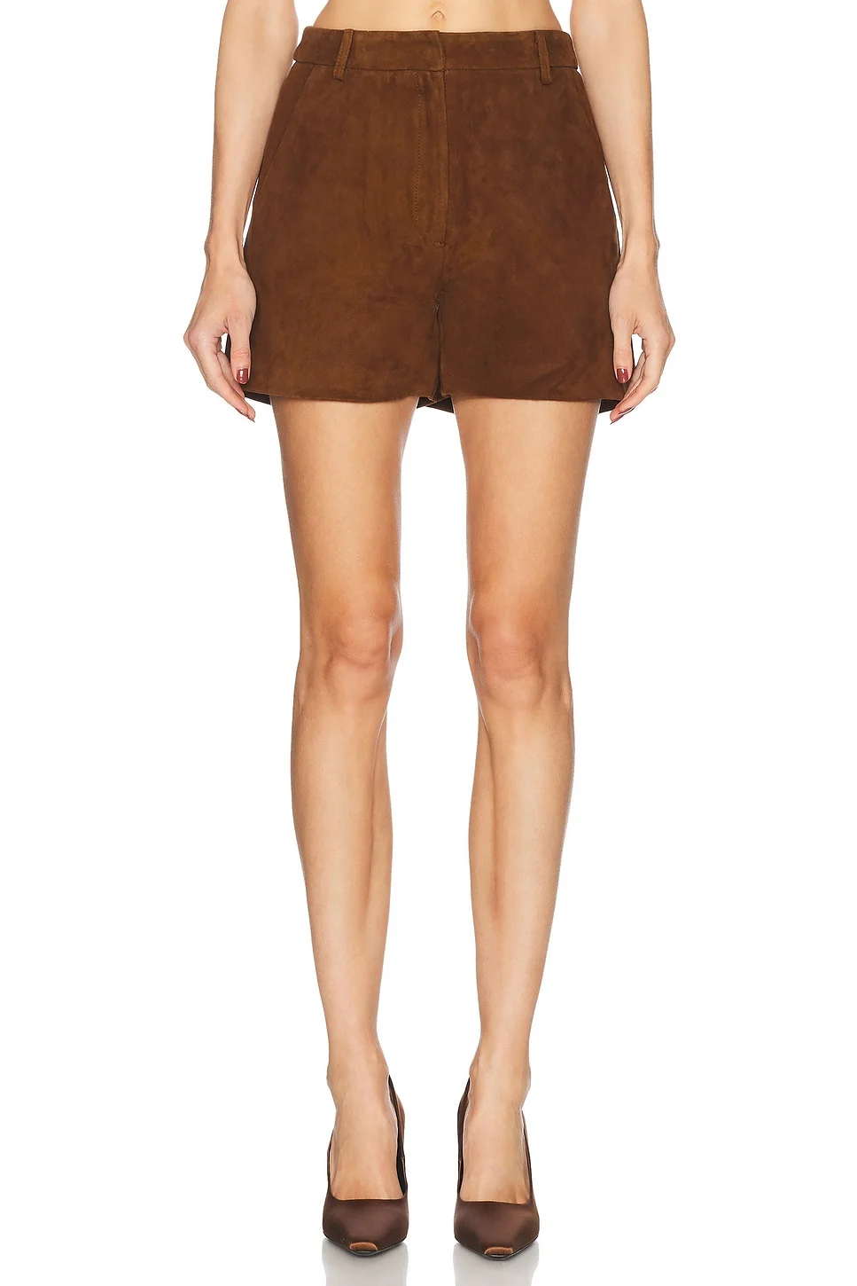 Leather Suede Short - 1