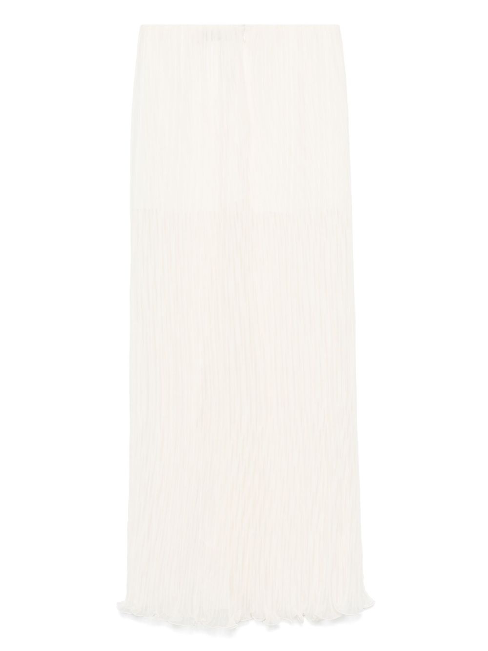 pleated chiffon maxi dress - 2
