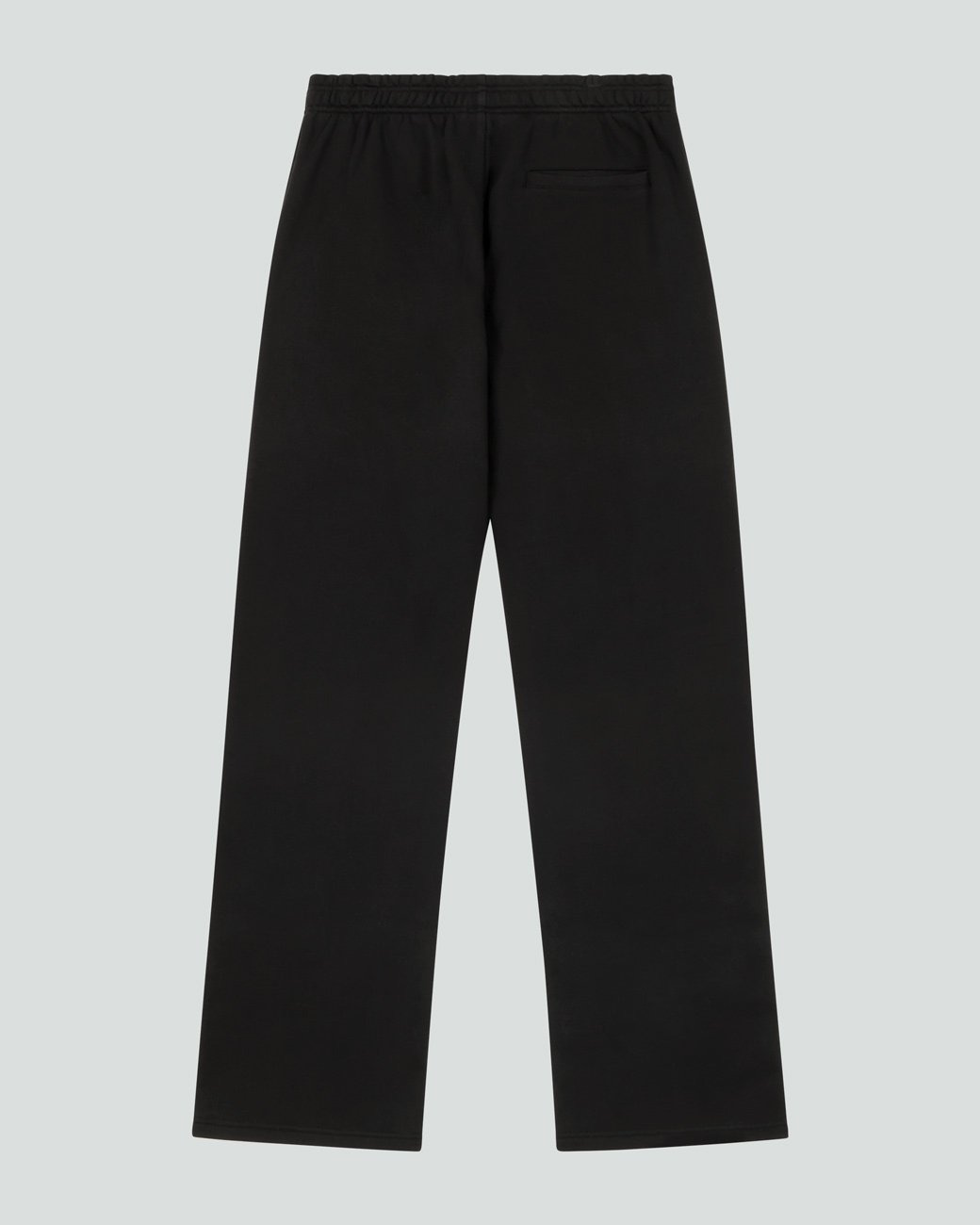 STRAIGHT LEG SWEATPANT BLACK - 2