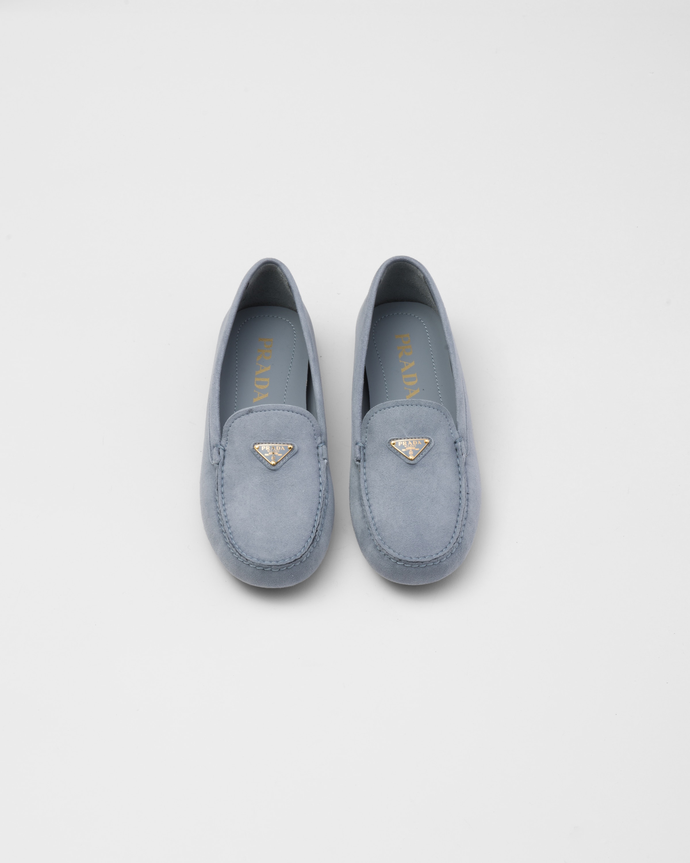 Suede driving loafers - 4