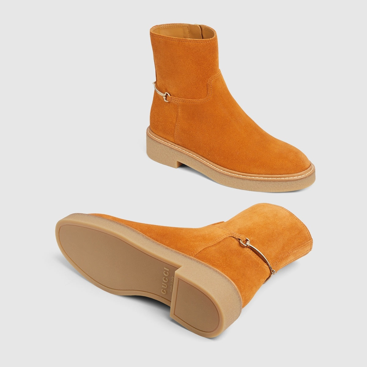 Gucci Slim Horsebit Ankle Boots - 4