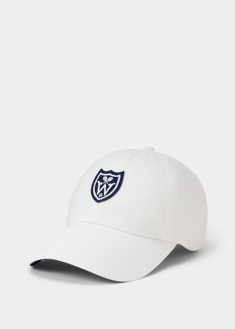 Wimbledon Shield-Patch Twill Cap 1