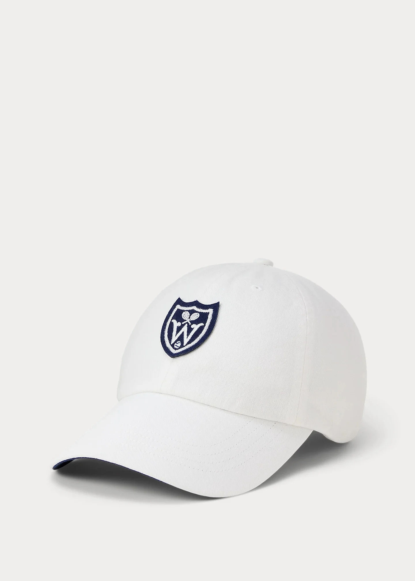 Wimbledon Shield-Patch Twill Cap - 1