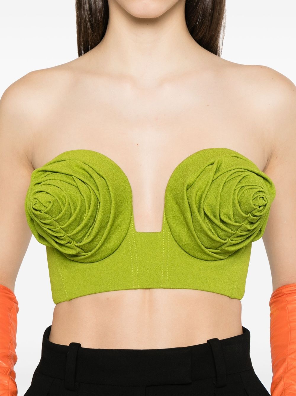 conical-cup crop top - 5