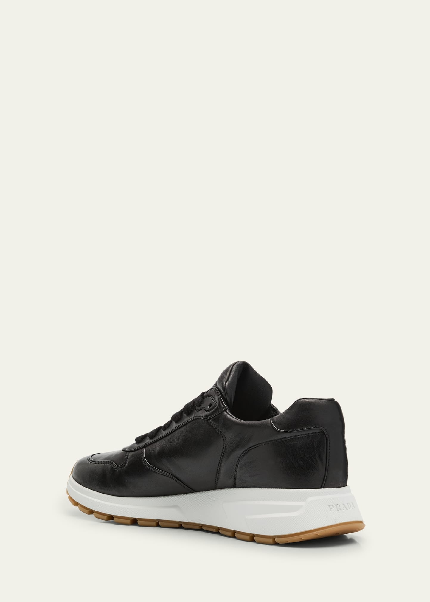 Men's Prax Napa Leather Low-Top Sneakers - 2