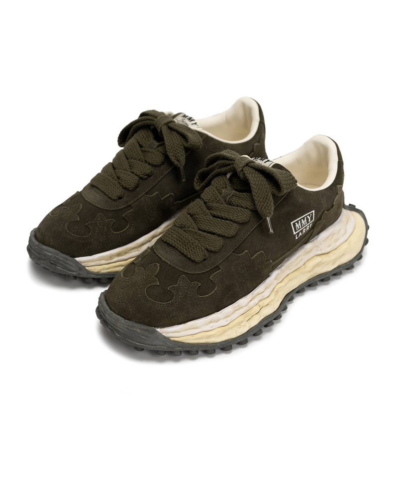 "LARRY" OG Sole Western Detail Suede Low-top Sneaker 21