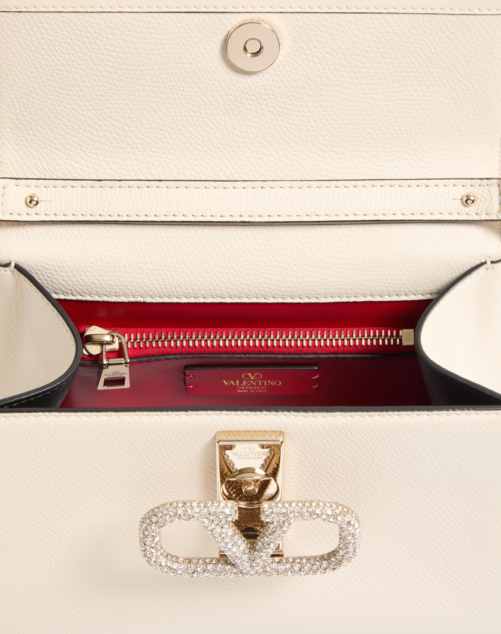 SMALL VSLING HANDBAG WITH JEWEL EMBROIDERY - 5